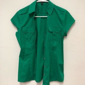 Express - essential stretch - green - size small